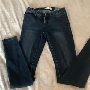 Be-you-ti-ful dark denim skinny jeans